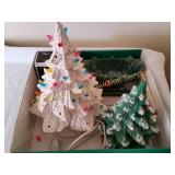 Lefton Sleigh, Light up Xmas Trees, Nativity