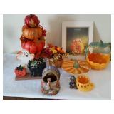 Fall-Halloween, Thanksgiving Decor