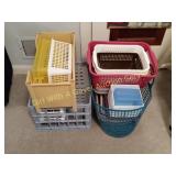 Plastic Baskets, Crates