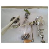 Vintage Beater, Juicer, Meat Grinder