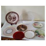 Ruby Red, Stafford, Rockwell & Other Plates