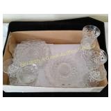 Jeanette Glass Plates & Glasses