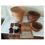 Kitchen Towel Set, Baskets, Fabric Basket