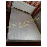 Queen Size Headboard, Frame, Box Spring