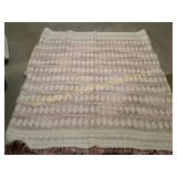 Pink, Black, White Throw Blanket