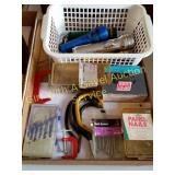 Flashlights, Nails, Clamps, Hooks Etc