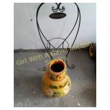 Welcome Flower Pot Holder, 3 Tier Flower Pot