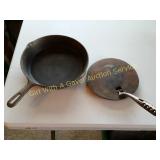 Cast Iron Skillet & Monarch Cast Stove Burner Cvr