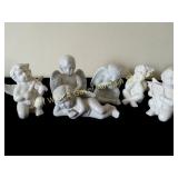 Porcelain Cherub Angel Figurines