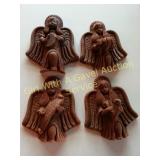 Terra Cotta Like Wall Music Angels