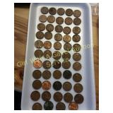 54 Wheat Pennies  1930