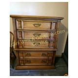 5 DRAWER HIGH BOY DRESSER