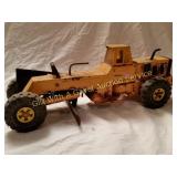 ANTIQUE TONKA GRADER W/PLOW