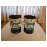 2 ANTIQUE CRUSH FLAVORED DRINK CANS