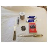 VARIETY OF VINTAGE ADVERTISING PIECES