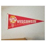 COLLECTIBLE 100 YRS BADGER PENNANT