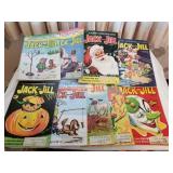 ANTIQUE JACK & JILL MAGAZINES FROM THE 1960