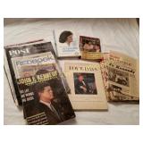 JOHN F KENNEDY & JAQUELINE KENNEDY BOOKS/ PAPER