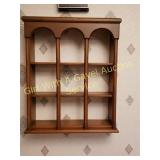 WALL MOUNT SHADOW DISPLAY BOX FOR PLATES OR SMALLS