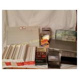 SLIDE CHANGER, SLIDE RACKS, SLIDE LIGHT, TAPES