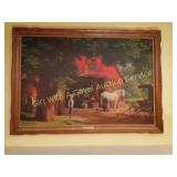 RETRO HORSE & BUGGY DAYS LITO BY PAUL DETLEFSEN