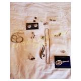 ALL STERLING SILVER JEWELRY-EARRINGS, NECKLACES