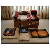 VARIETY OF HOLIDAY NAPKINS