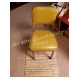 VINTAGE WINFIELD CHAIR & FLOOR RUG