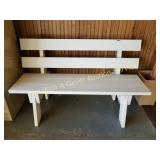 PVC PLASTIC TYPE BENCH #2