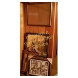2 WALL MIRRORS, COLLAGE FRAME, PICTURE FRAME