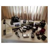 LARGE VARIETY OF CAMERA EQUIPMENT