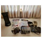 WEATHER RADIO, KOSS AM/FM PLAYER, OTT LIGHT  ETC