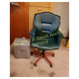 PAPER SHREDDER-WORKS & OFFICE CHAIR