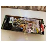 LARGE VARIETY OF OFFICE SUPPLIES INCLUDING STAMPS