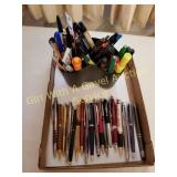 ADVERTISING & OTHER PENS, MARKERS, ETC