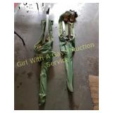 2 SETS OF CROSS COUNTRY SKIS, W/SHOES