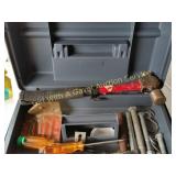 TOOL BOX WITH VARIETY OF TOOLS