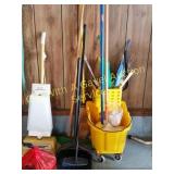 CLEANING PACKAGE-MOP/BUCKET/SHAMPOO ETC