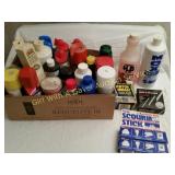 VARIETY OF CLEANING SUPPLIES