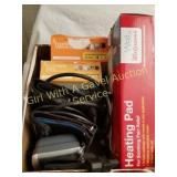 HEATING PAD, BLOOD PRESSURE CUFFS-MONITOR