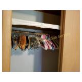 VARIETY OF HANGERS-WOOD, SOLID HVY METAL, CROCHET