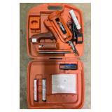 Paslode Impulse Nail Gun, with Accessories and Case