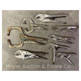 Group of Locking Pliers