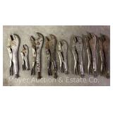 Group of Vise-Grips