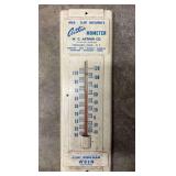 Vintage Advertising Thermometer, Orchard Park NY, 14"h