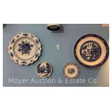 Group of Blue and White China, Decor, Etc. See all Photos