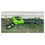 Greenworks Battery Powered Leaf Blower, with Battery and Charger