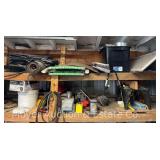 Contents of Garage Shelves, Duct Work, Electrical Boxes, Etc.
