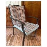 Metal Patio Chair with Cushions