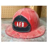 Metal Fire Helmet with AFD Helmet Shield